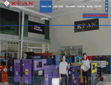 Tablet Screenshot of kyan.com.vn